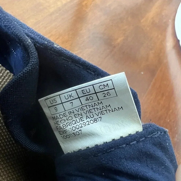 Toms Del Rey Navy Blue With Stars Sneakers size 9 Comfy Astrology Outerspace - Picture 9 of 9